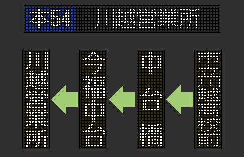 西武バス 川越営業所（側面） - LED再現ギャラリー - atwiki（アット